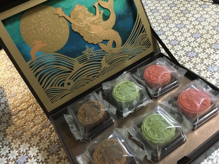 月餅餅面壓印美人魚