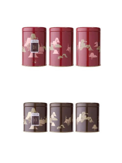 英記茶莊茶罐