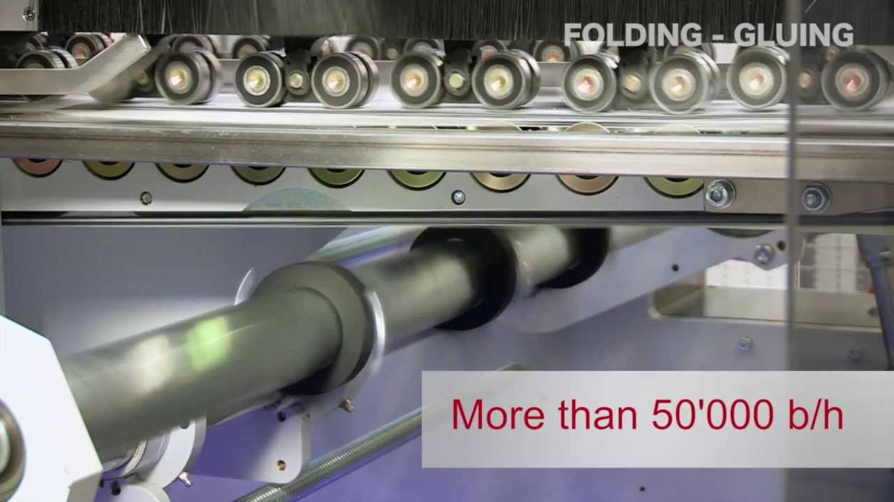 BOBST 燙金、模切與糊盒整線運轉高清畫面