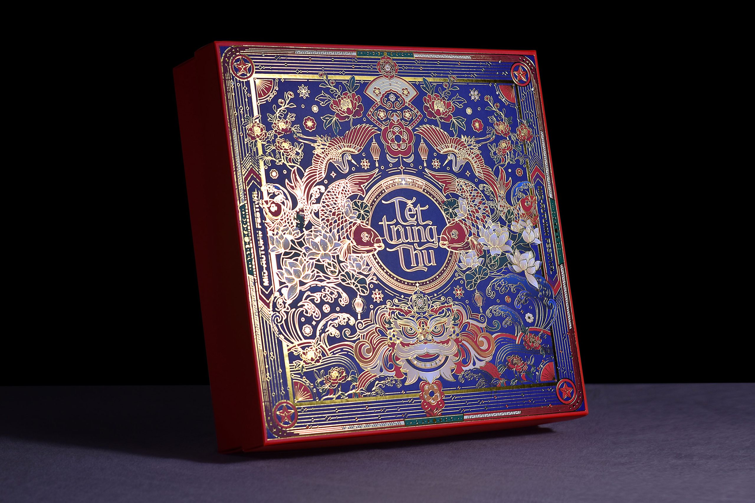 Lân Vũ 麟舞 深藍燙金盒