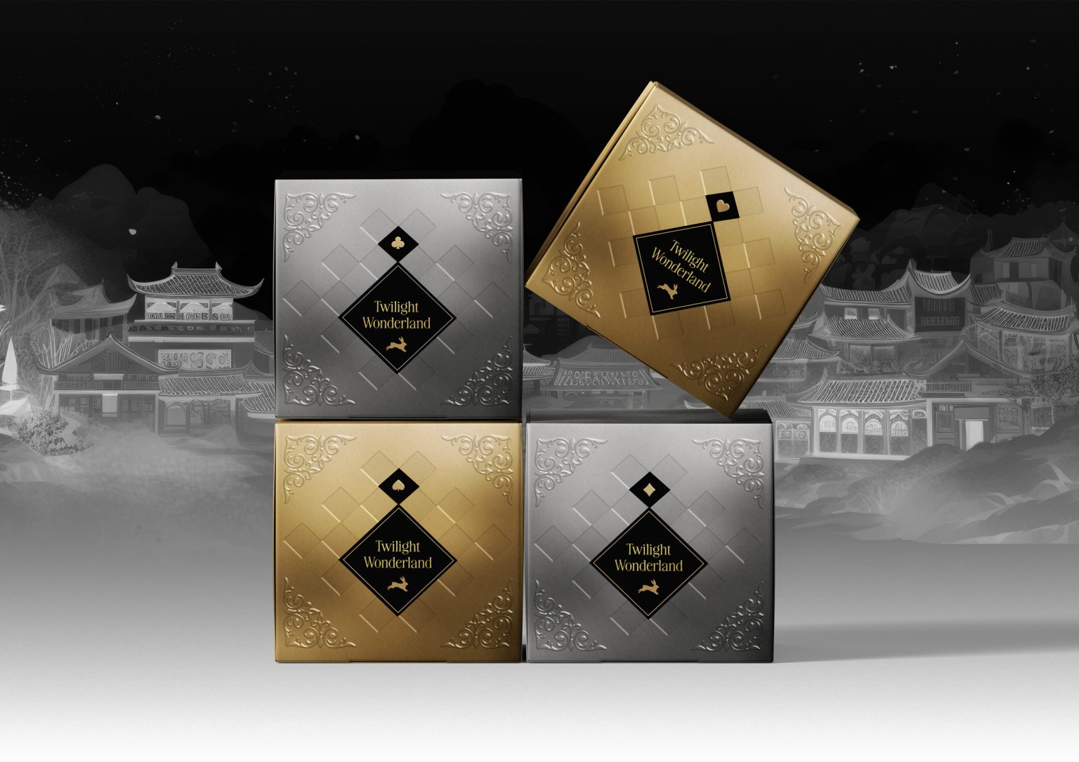 Twilight Wonderland 暮光仙境 金黑菱形盒